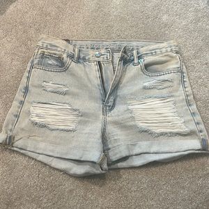 American eagle high rise mom shorts